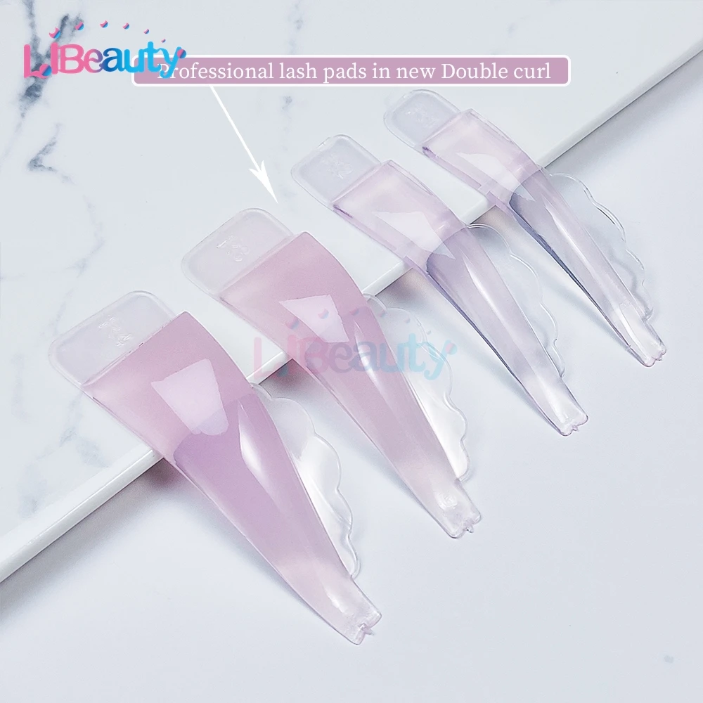 Libeauty Different Curl Free Glue Eyelash Perm Rod Sticky Lashes Rods Shield Lifting 3D Eyelash Curler Makeup & Accessories Tool