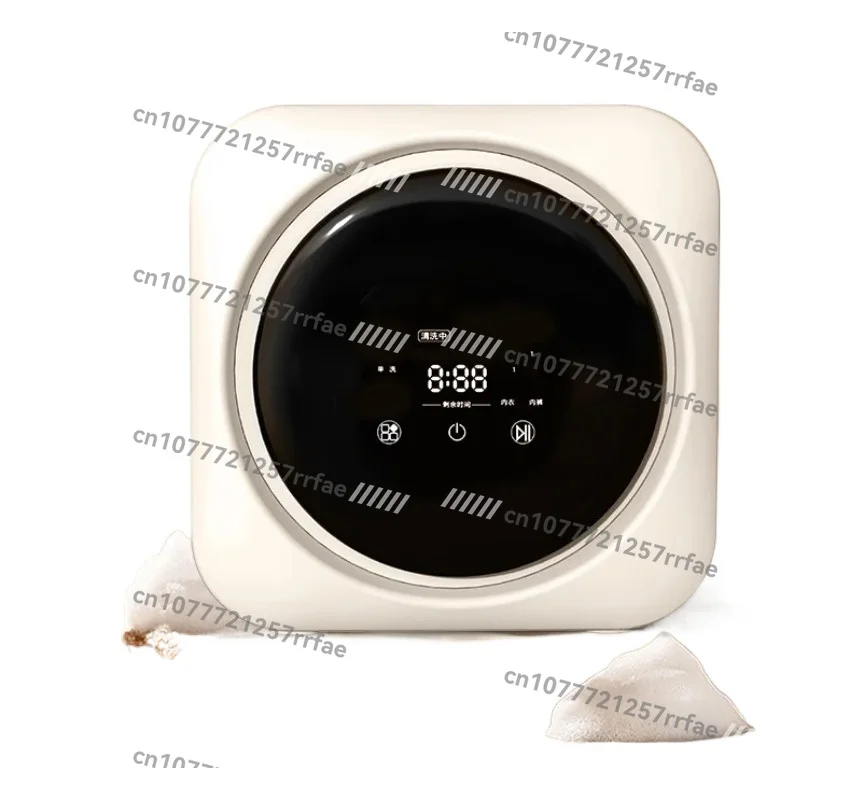 

Machine Intelligent Roller Washing and Drying Integrated Wall Hanging Washing Machine3kg Automatic Mini Washing