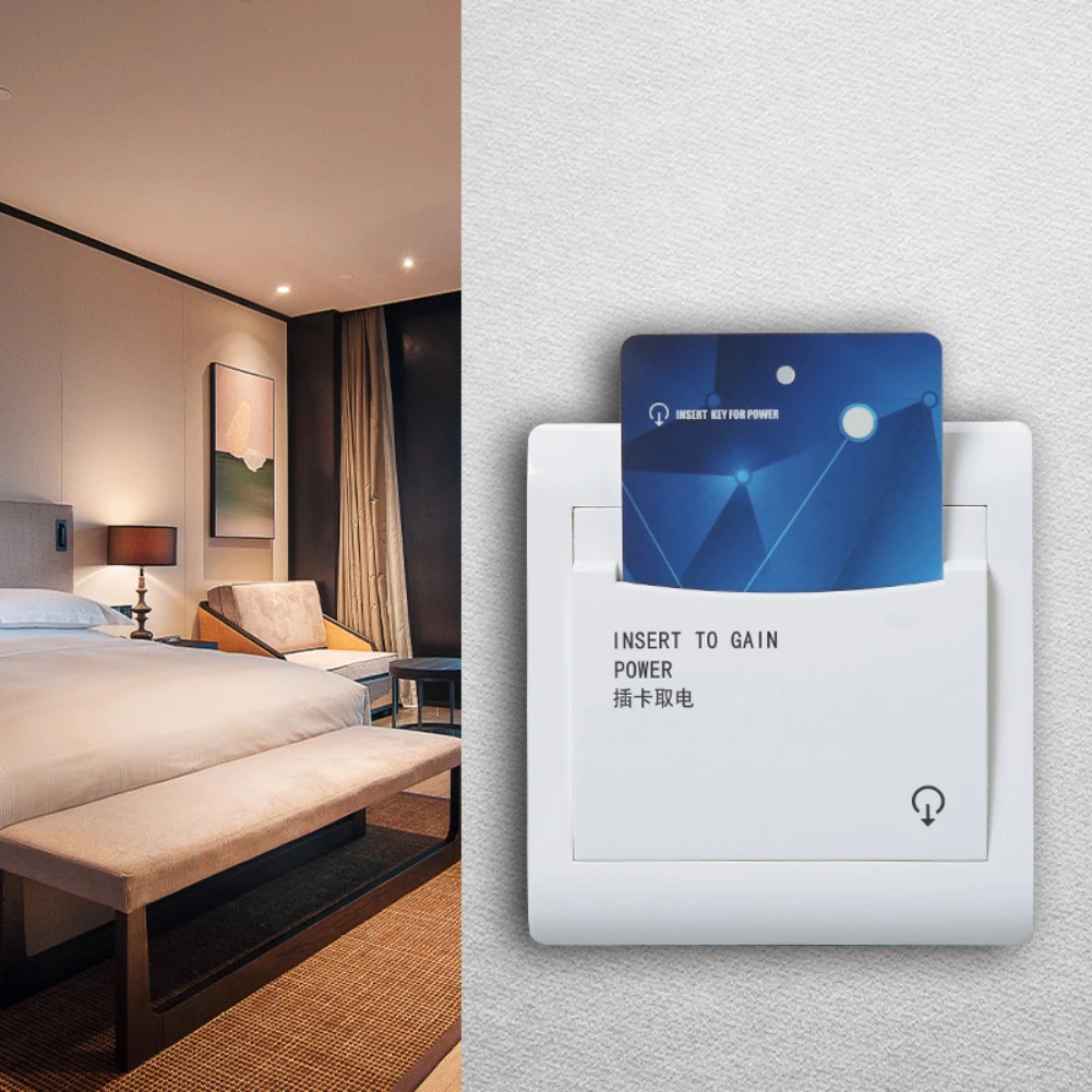 The Hotel Card Power Box Is Suitable For Hotel Power Supply Without Delay 220V Hotel Card Power Box Switch Card Consumer Electro