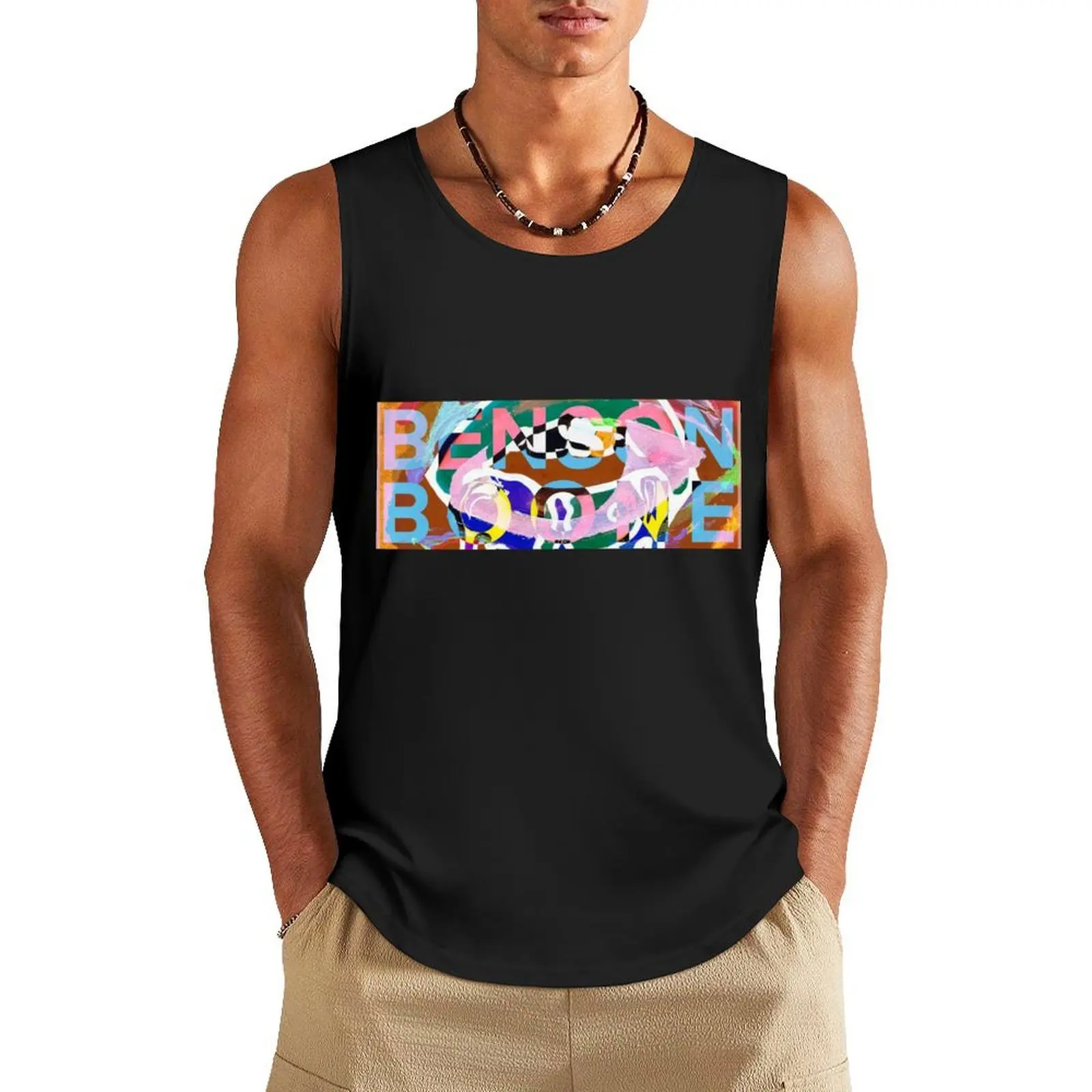 

Benson Boone -Sugar Sweet x Before You Tank Top Men's clothes luxury style summer Men's tops male top