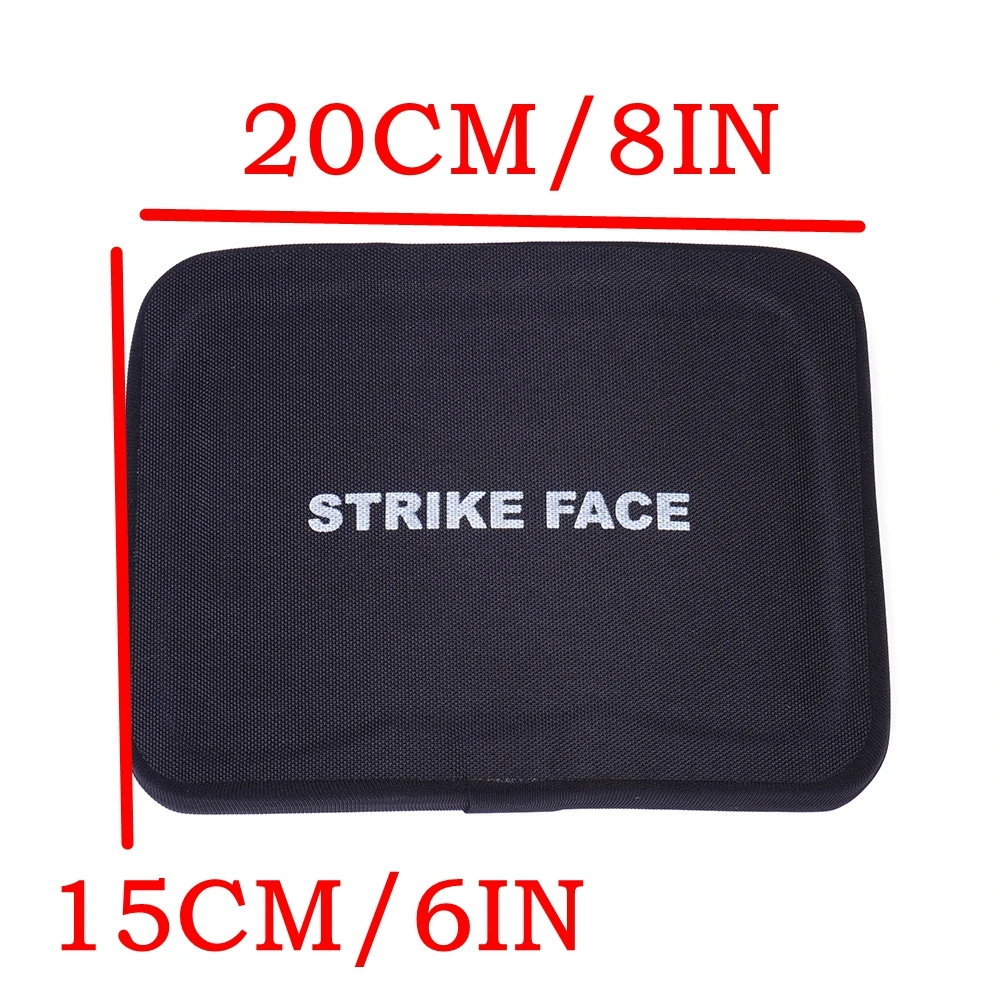 1 قطعة لوحة جانبية عالية المستوى مضادة للرصاص 6X6 أو 6x8 أكسيد الألومينا و UHMWPE لوحة الباليستية لوحة درع الخصر ضد AK #3