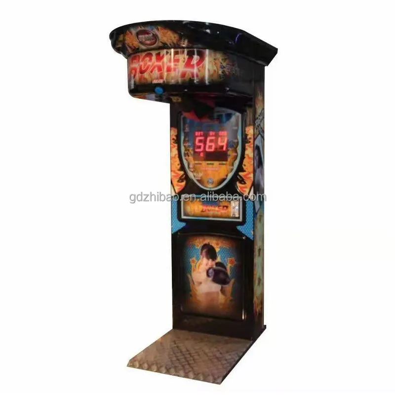 Punching Test Street Amusement Electronic Boxing Punch Machine Music Boxing Game Machine Arcade Boxing Machine