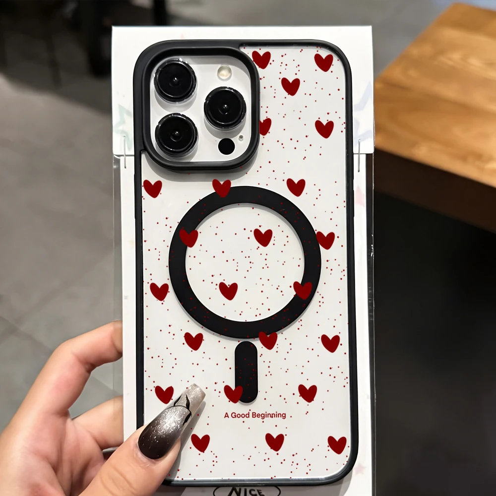 حافظة شفافة بسيطة على شكل قلب - مراجعة Phone Cases Australia وسعره