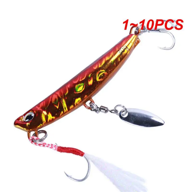 

1~10PCS 15g 20g 25g 30g 40g 50g 60g metal sea bass mackerel snapper fishing lure cast fishing bait jigging lure sea fishing