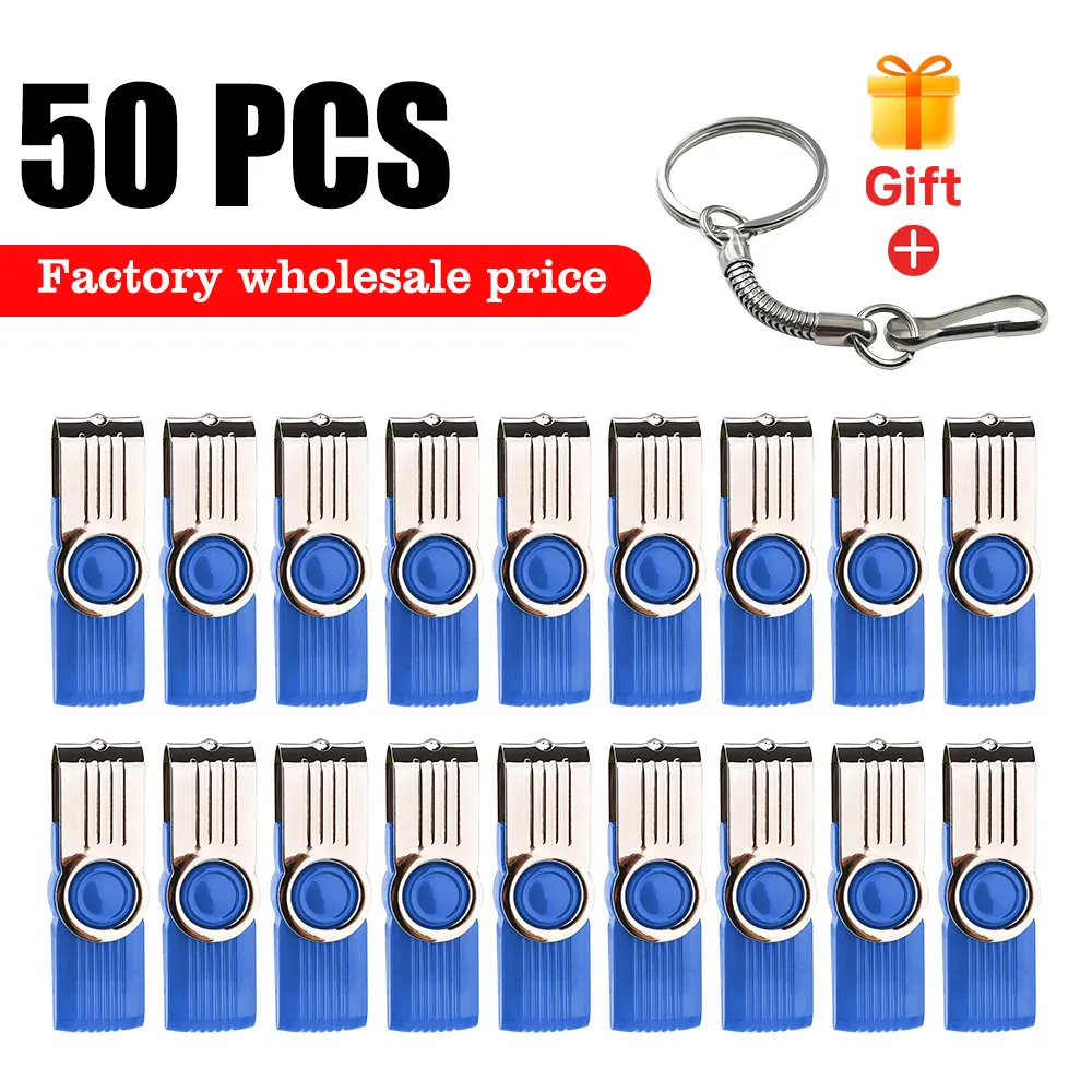 

50 шт. Бесплатный индивидуальный логотип USB 2.0, высокоскоростной USB-накопитель 2. 0 Флэш-накопитель Memoria Stick Pendrive 4 ГБ 8 ГБ 16 ГБ 32 ГБ 64 ГБ