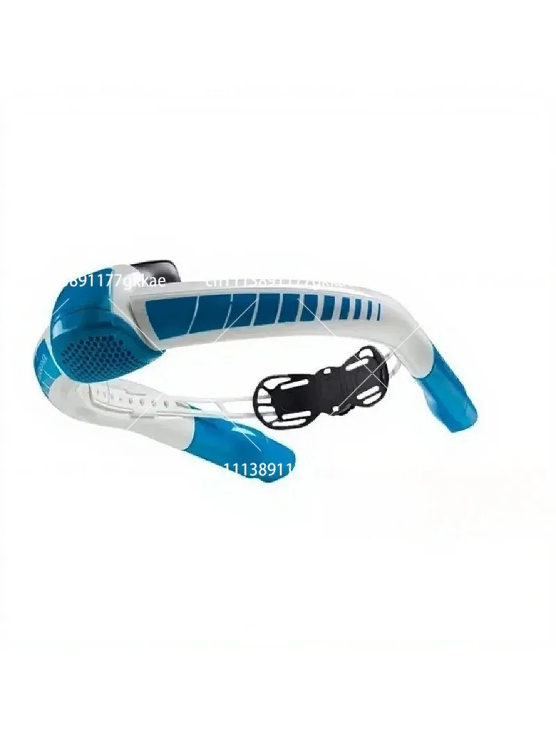 Diving Snorkeling Vest with Silicone Nozzle Two-Way Breathing Tube, Adjustable Buoyancy Safety Gear for Swimming Training