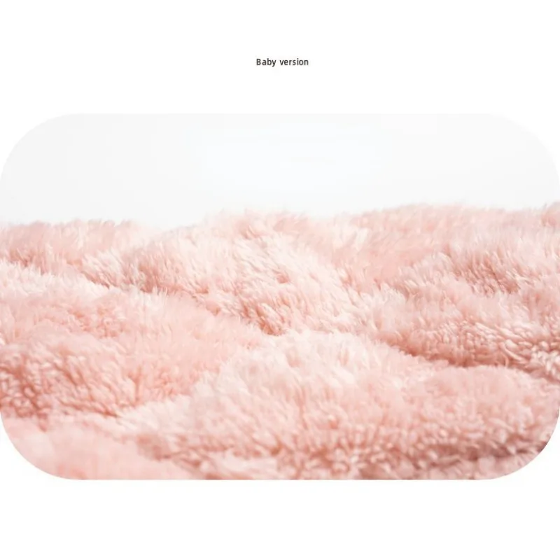 2024 New Youth Winter Three-layer Padded Girls Warm Pajamas Loungewear Women Thickened Fleece Coral Fleece Casual Sleepwear Set