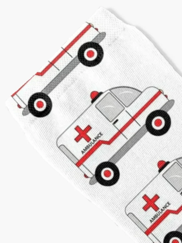 Ambulance Socks fashionable Antiskid soccer Designer Man Socks Women's