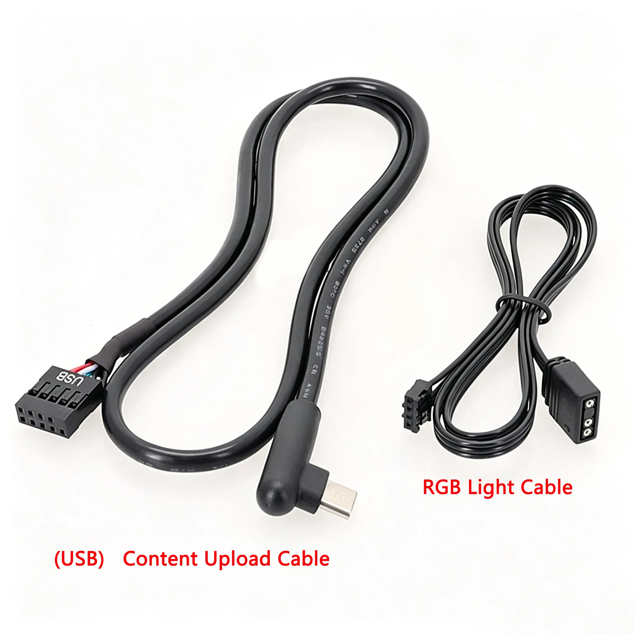Elbow Type RGB Sync Cable for Colorful Vulcan Series Graphics Cards, Data Transmission & RGB Lighting Content Upload