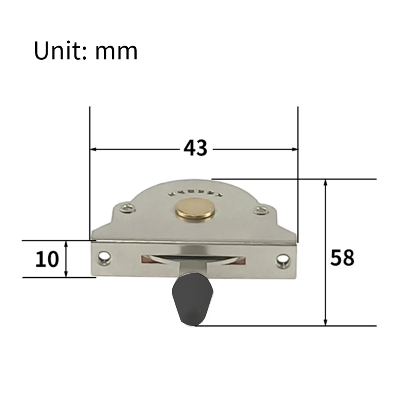 Guitar 5 Way 24 Feet Super Switch Pickup Super 4-Pole Double Fan-Shaped for /TL Guitars-ABHG image 6
