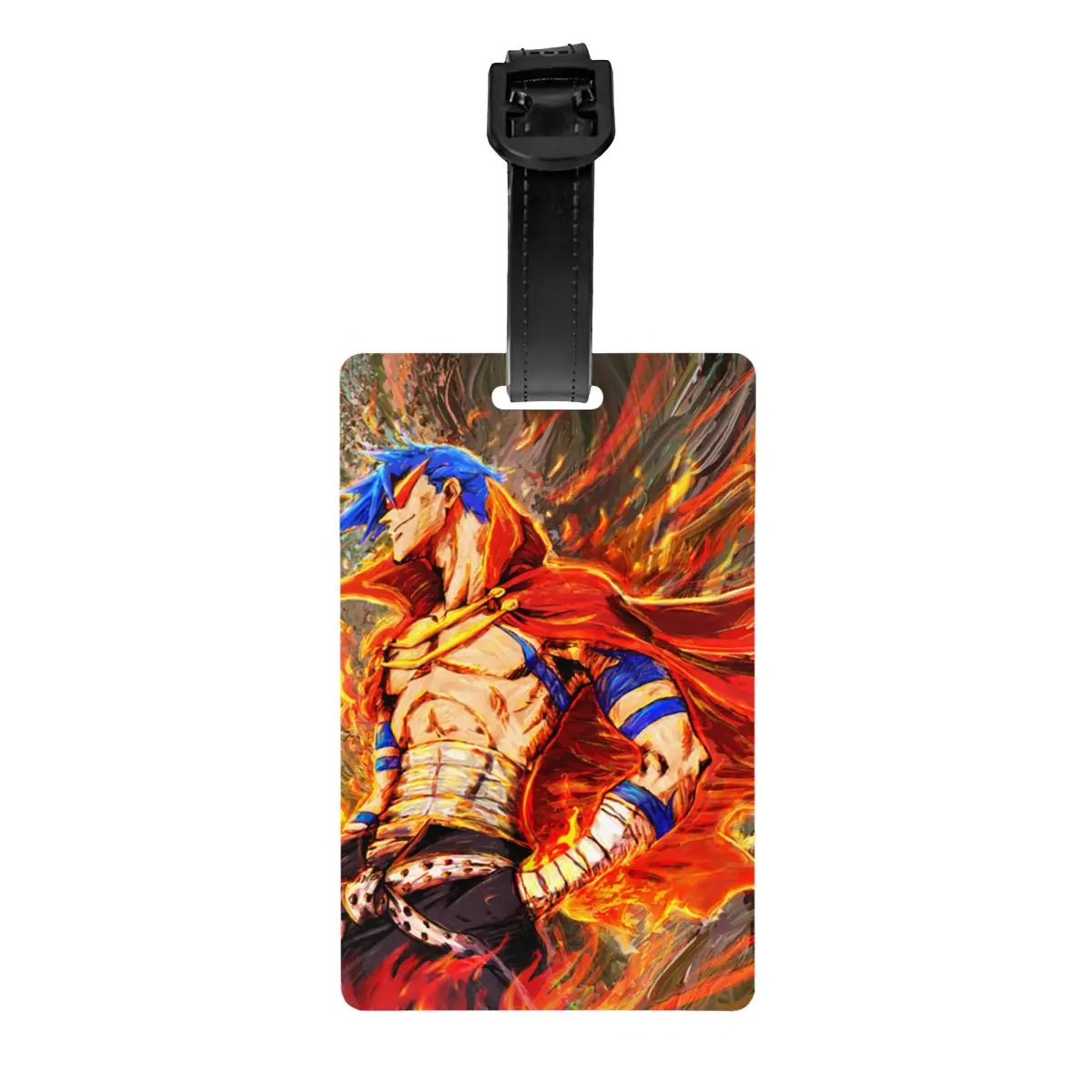 

Gurren Lagann Anime Luggage Tags Custom Baggage Tags Privacy Cover ID Label