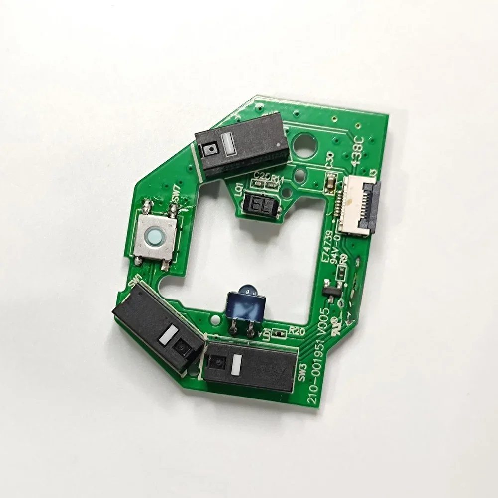 

Сменная плата для мыши с интегрированными микропереключателями и светодиодными индикаторами, разработанная для моделей Logitech MX518.