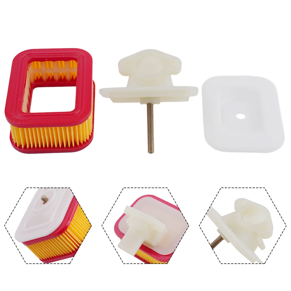 Air Filter Set For 5200/5800 52/58CC Chainsaw Paper Garden Tool Parts 5200 Gasoline Chainsaw Paper Filter Rplacement
