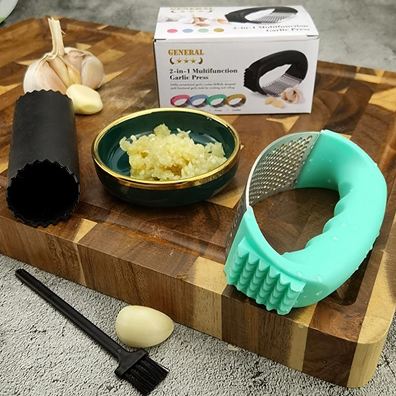 Dry and Wet Dual-Use Manual Press, Self Twisting Food Chopper, Hand Wash Free Mop Strip, Home Things for Kitchen Utensils