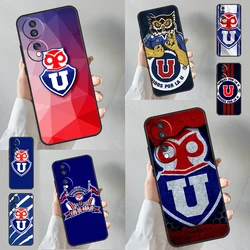 Chile University Logo For Huawei Honor Magic 5 Lite X8a X9a 50 70 Nova 9 5T P Smart P20 P30 P40 P50 P60 Pro Case