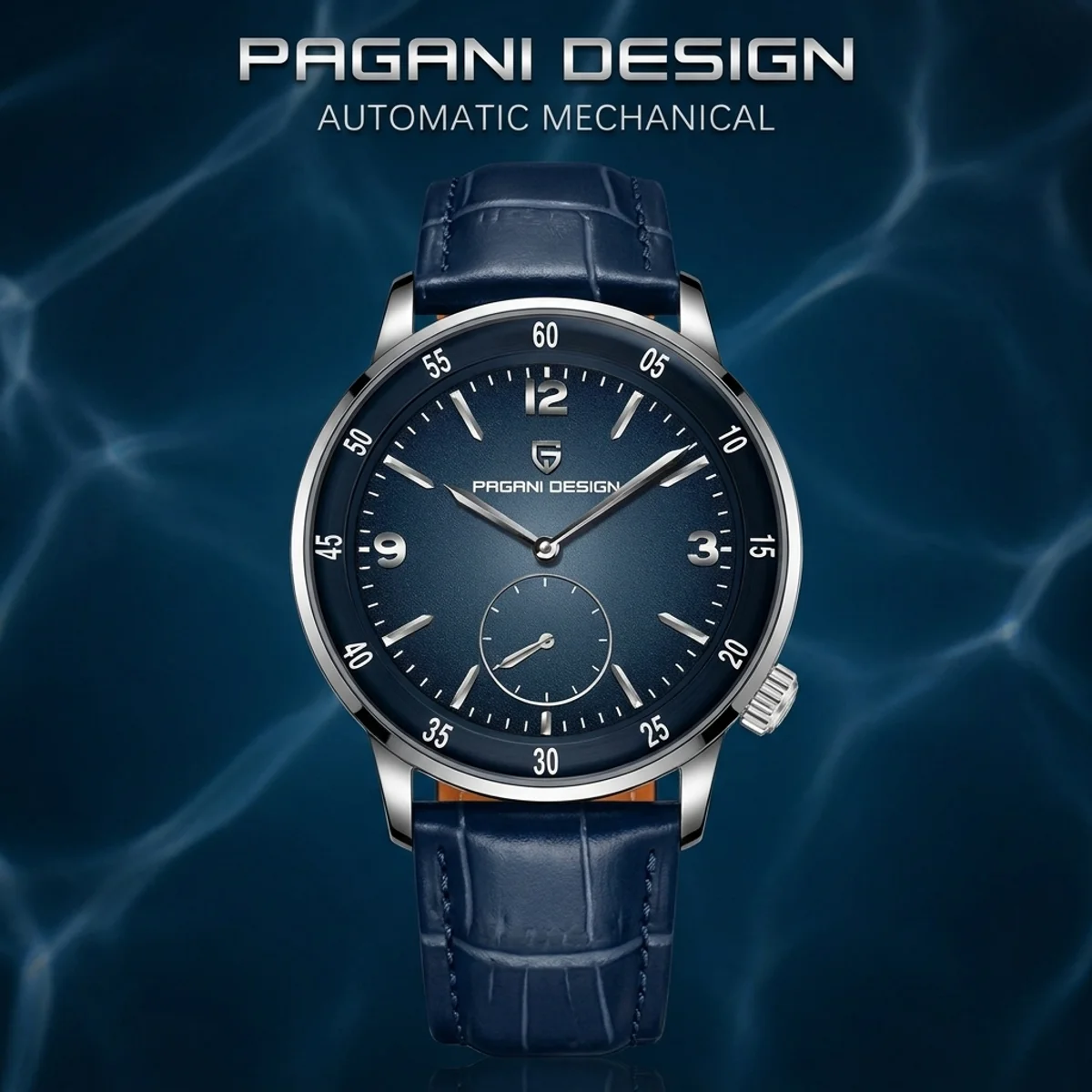 V2 PAGANI DESIGN PD-1790 New 42MM Men\'s Fashion Leisure Mechanical Watch 10Bar Waterproof Sapphire Glass Men\'s Automatic Watch