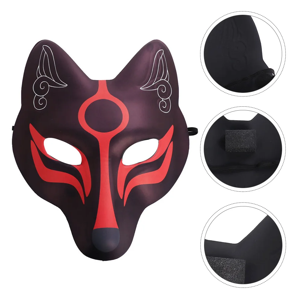 Fuchs-Maske, Requisiten, Bühnenaufführung, Cosplay, Party-Dekoration, Eva, falsches Tier, dekorativ