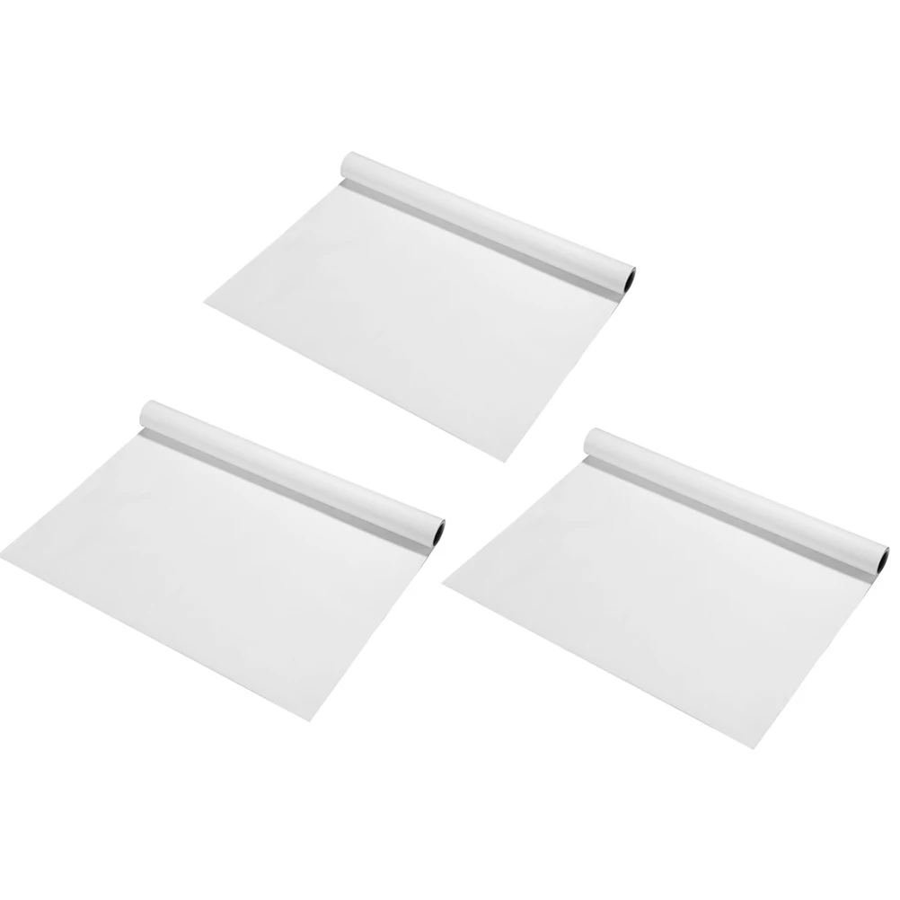 

3 pcs Drawing Roll 44.5X500Cm Smooth Eco-Friendly Craft Paper For Diy Painting Sketching Acid-Free Blank Poster Wrapping Paper