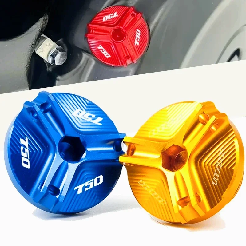 Para suzuki gsxs 750 1000 GSX-S 750 1000 f gsx s 125 150 GSX-S 1000gt motocicleta cnc motor filtro de óleo capa enchimento óleo plug tampa