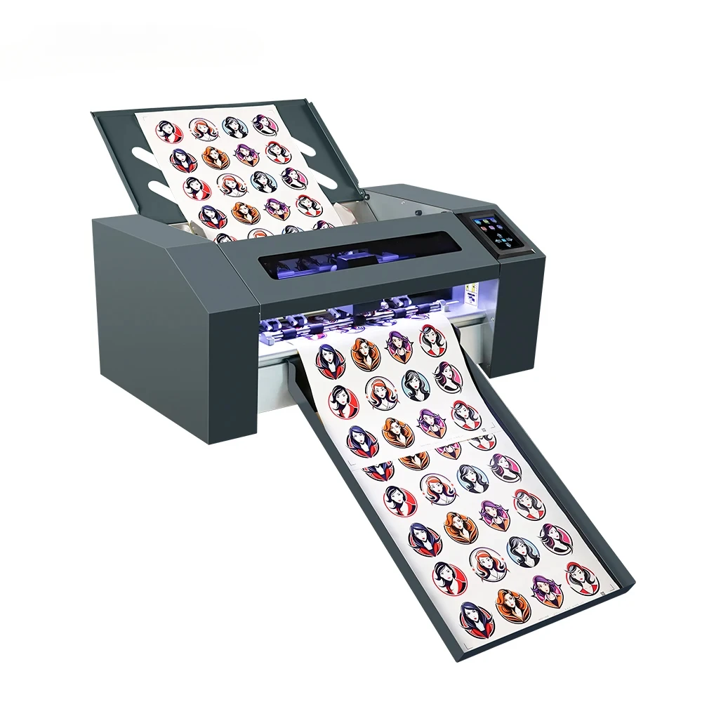 Hot Selling Automatic Sheet Label Cutter Digital Die Cutting Machine/Half Cut Sticker Label Cutting Machine