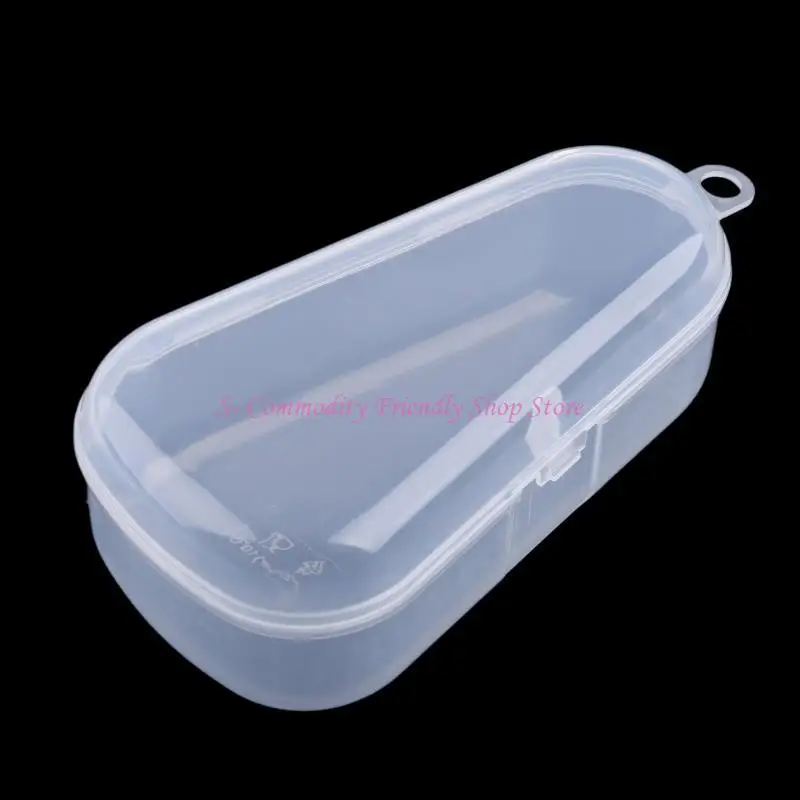 85AE Safe PP Pacifier Box Soother Container Box for Newborns Portative Storage Nipple Holder Teat Accessories