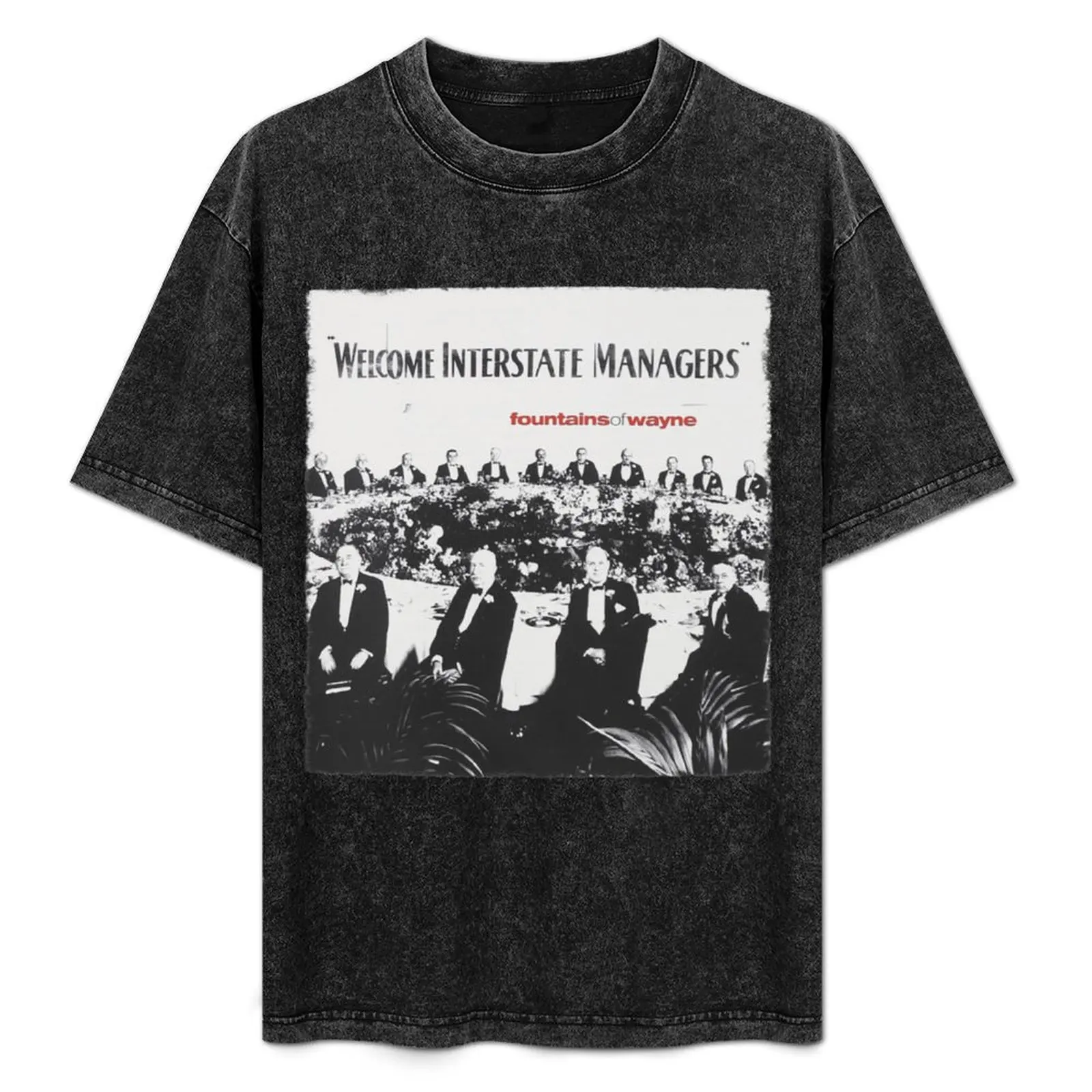 

Fountains Of Wayne Welcome Interstate Managers T-Shirt High Elasticity Sports T-Shirt