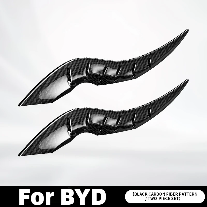 

Универсальное украшение спойлера для BYD, аксессуары, универсальный для внедорожника, седана, хэтчбека, съемный, против столкновений, простота установки