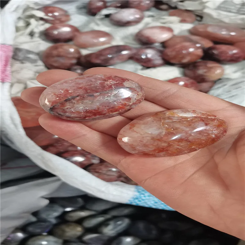 1000g Natural Crystal Red Glue Flower Handle Home Decorative Craft Material for DIY Projects