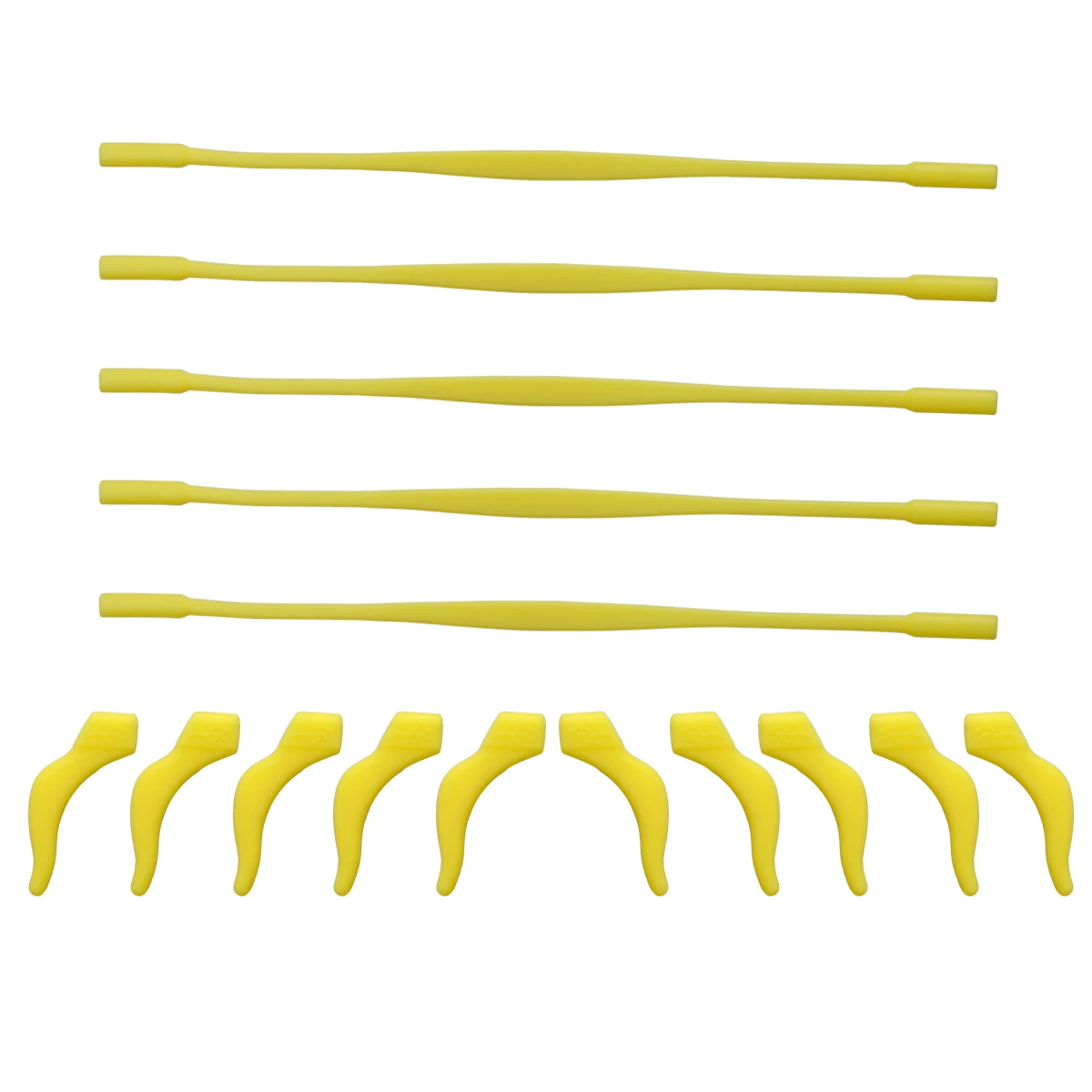 

5 Sets Of Kids Eyeglass Retainer Strap With Anti-Slip Silicone And Ear Hooks For Protecting Glasses Outdoors