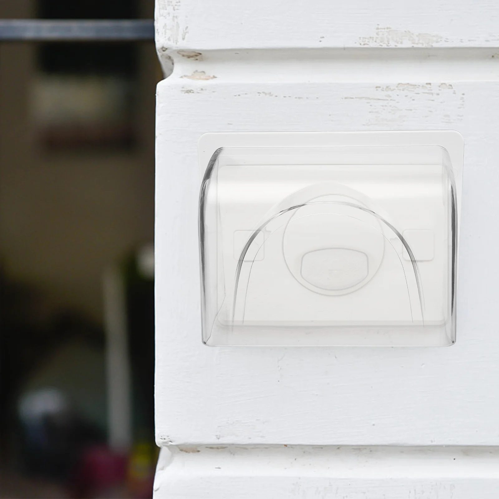 1Pcs Attendance Machine Cover Outdoor Protection for Small Access Control Machine Weatherproof Dust Sun Rain Guard