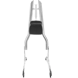 Chrome Sissy Bar Passenger Backrest for Indian Chieftain Roadmaster Springfield Challenger Vintage Dark Horse 2014-2023