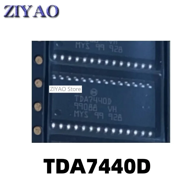 5PCS TDA7440D TDA7440D013TR SOP28 Encapsulated Digital Tone Control Audio Processing Chip