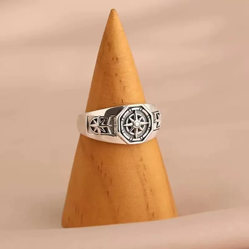 Neuer 925 Sterling Silber Ring Hip-Hop Vintage für Damen Hochzeitsschmuck Verlobungs-Charm Mode Hochwertige Party-Geschenke Ring – Detail 2