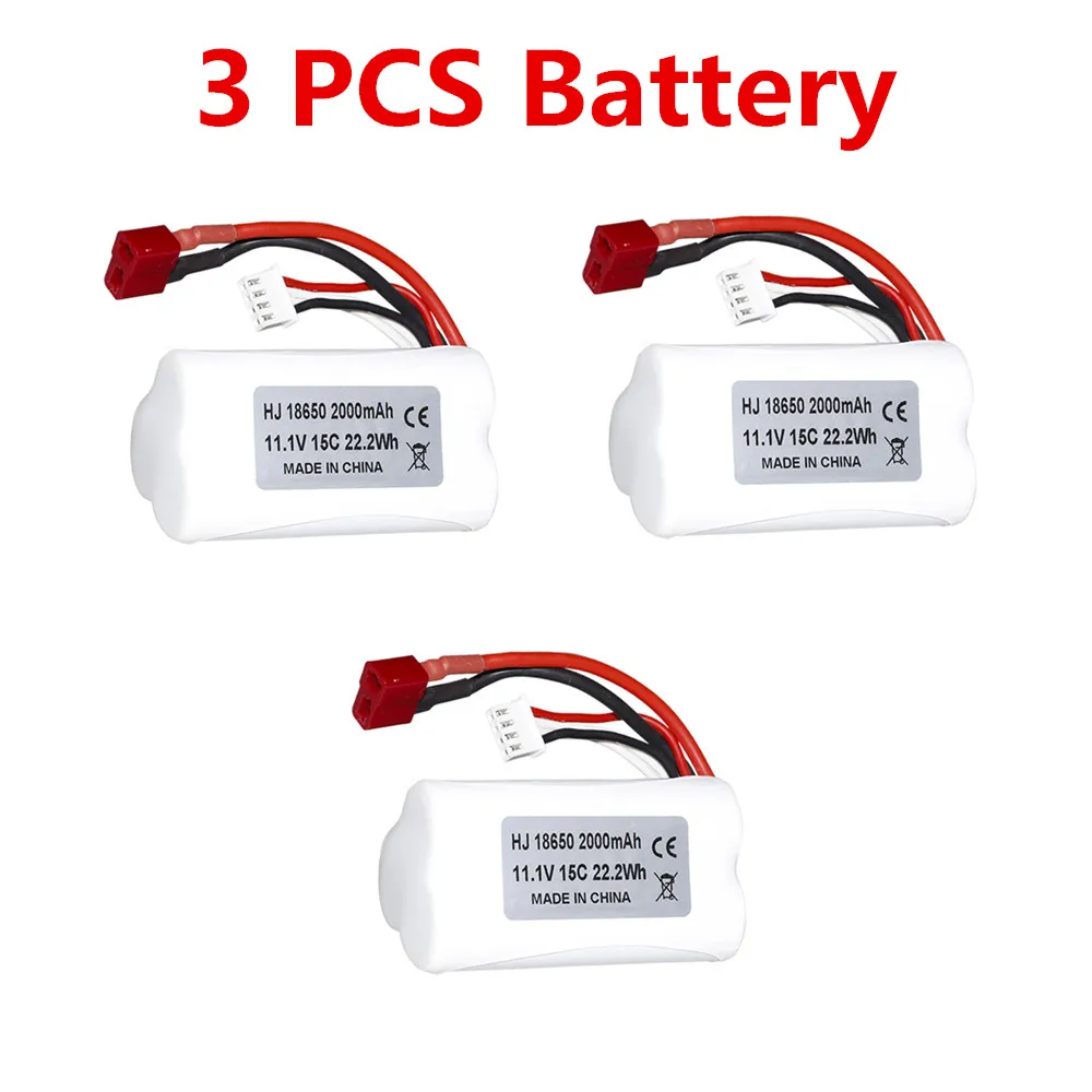 TX768 RC Boat Lithium Battery 11.1V 2000mAh For TX768 Speedboat Parts TX768 Accessories Battery