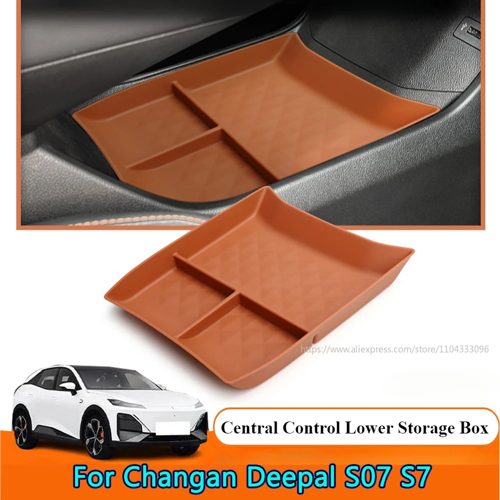 

For Deepal S07 S7 2023 2024 2025 Central Control Lower Storage Box Central Modification Storage Dust Box S07 S7 Accessories