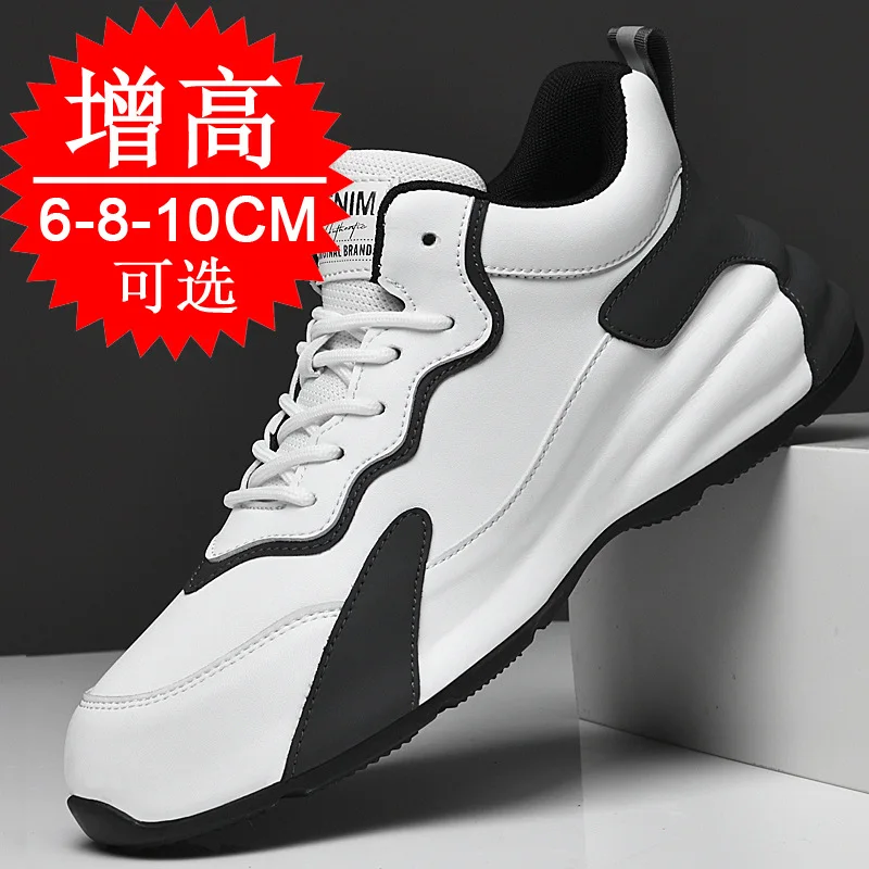 

Men's Casual Sneakers Comfort Outdoor Platform Shoes for Men Travel Lightweight Sneakers Sapato Masculino Elevator Shoes