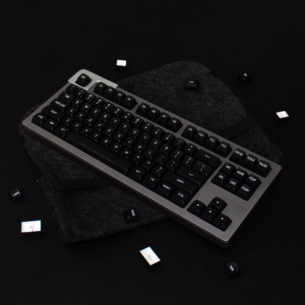 MSA Mechanical Keyboard 150 Keys Double Shot Keycap MSA Profile English Custom Personality Keycaps For Mechanical Keyboard 61/64