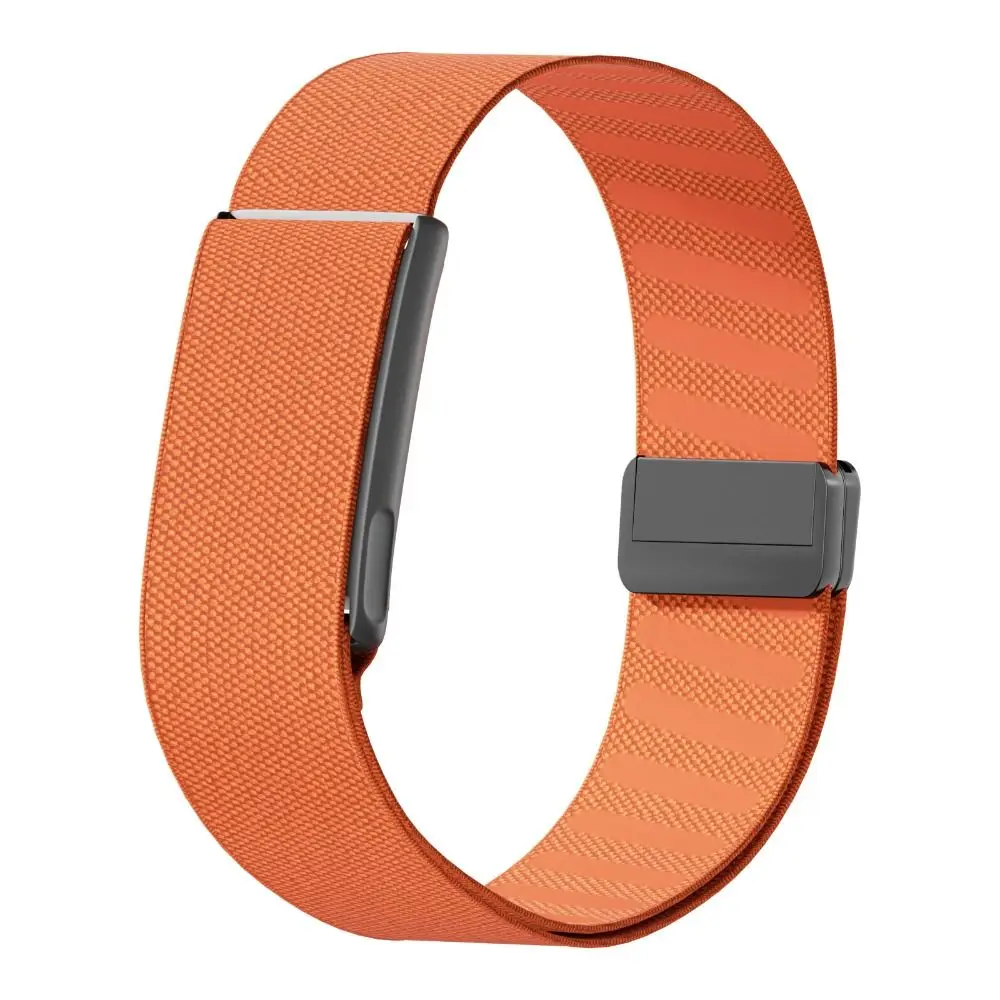 Nylon Bicep Bands Stretchy Breathable Replacement Strap Magnetic Adjustable Sport Arm Band for Whoop 5.0 Fitness Tracker