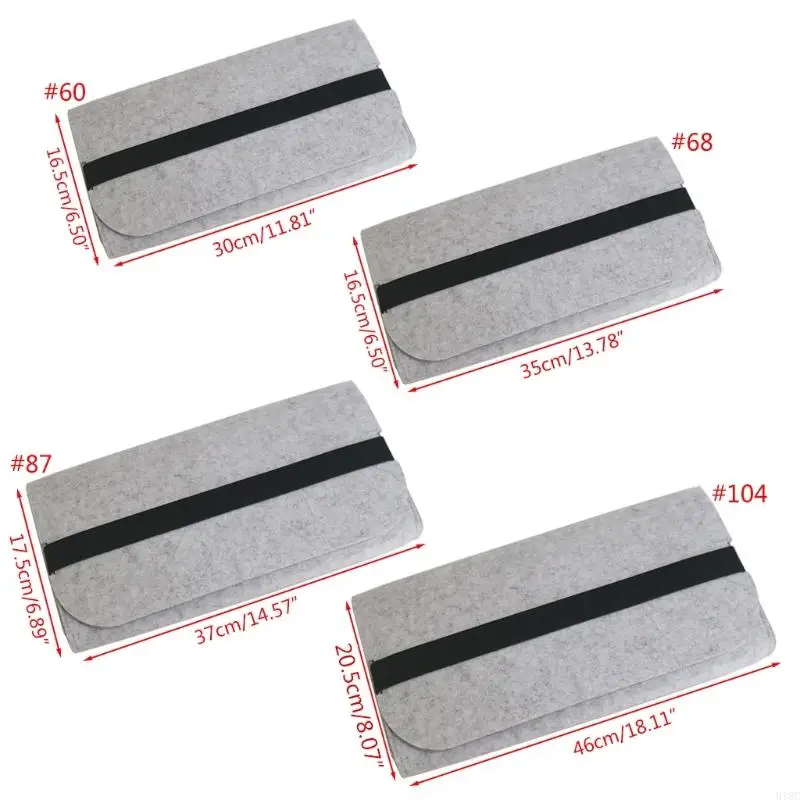 918C حاوية لوحة مفاتيح محمولة ذات سعة كبيرة ومتينة ومضادة للغبار