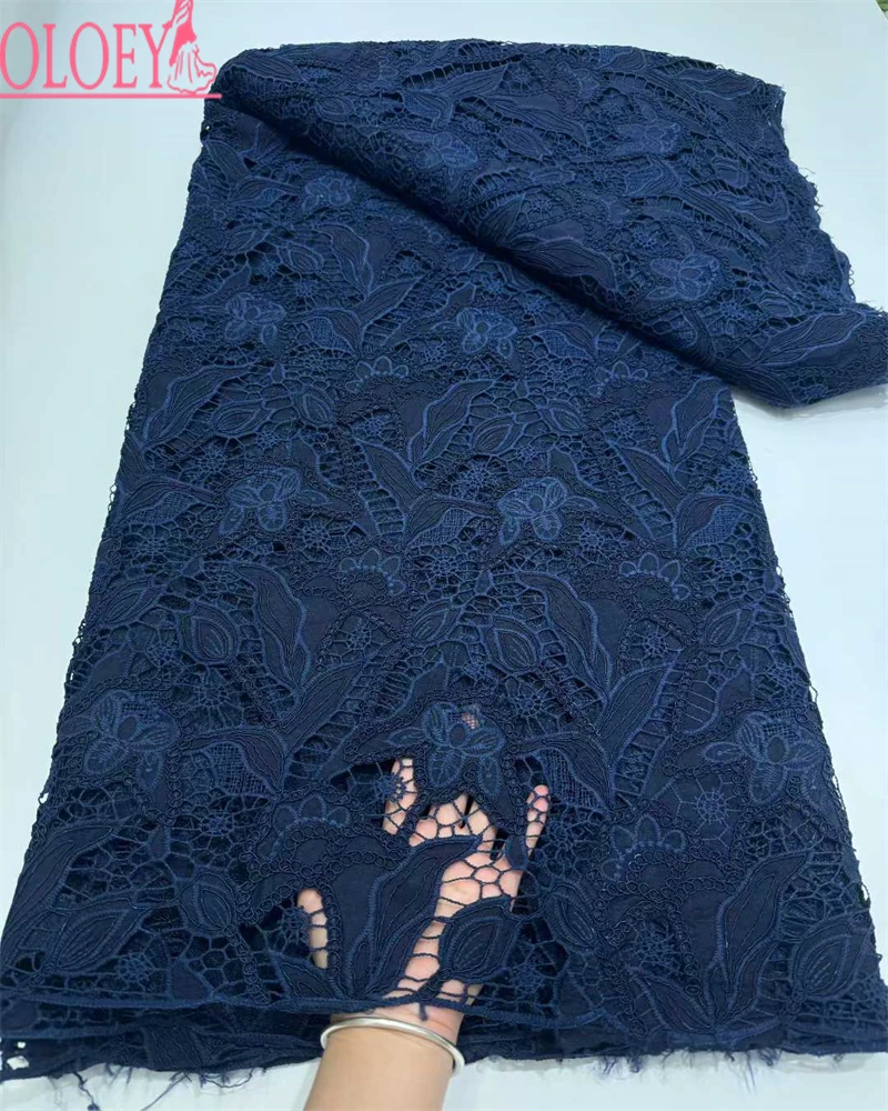 OLOEYÚltimo encaje de gasa suizo, tela africana Bazin Riche, tela de encaje nigeriano 100% algodón para vestido de fiesta