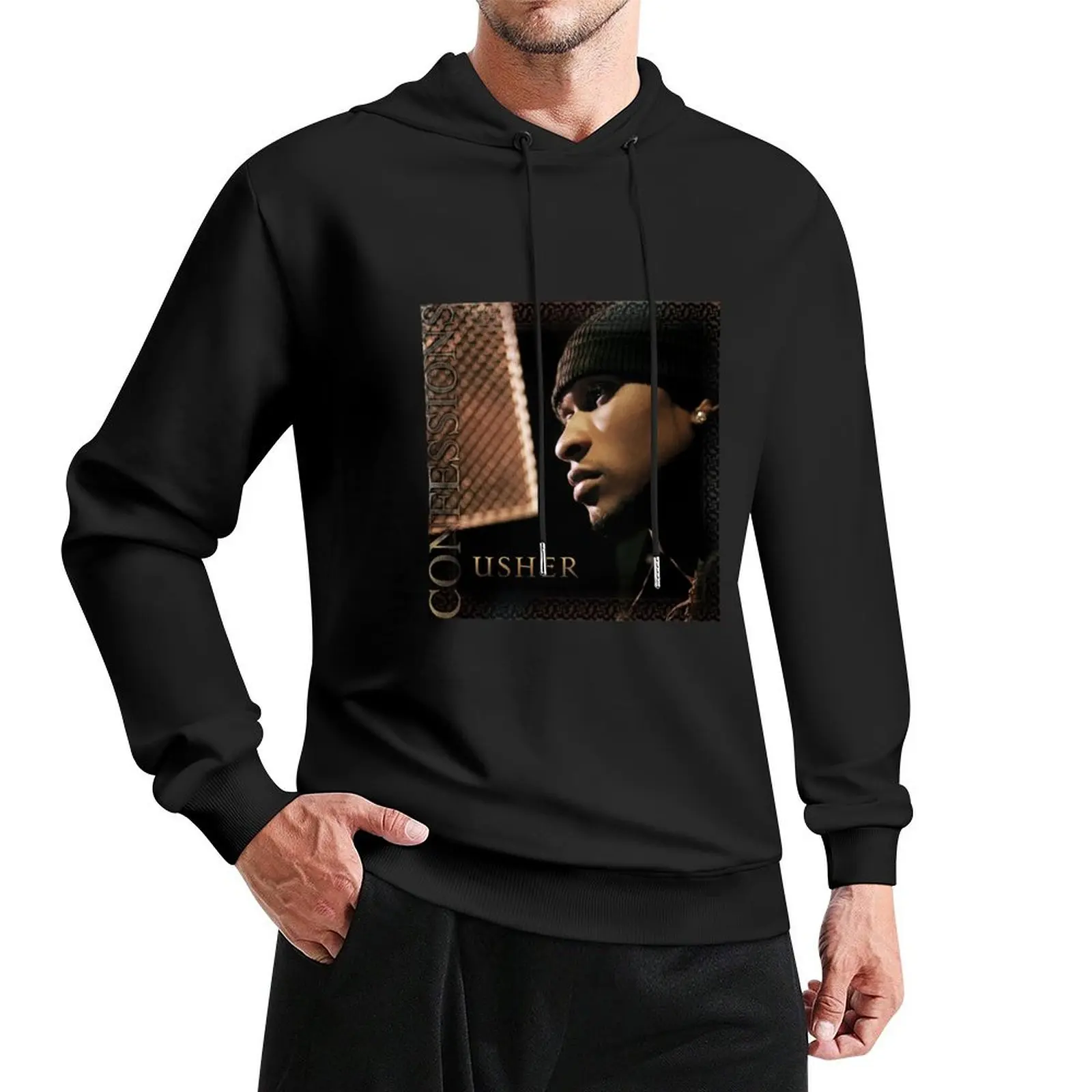 Confessions Usher Pullover Hoodie streetwear men men's sweat-shirt hooded shirt men clothes hoodie oversize