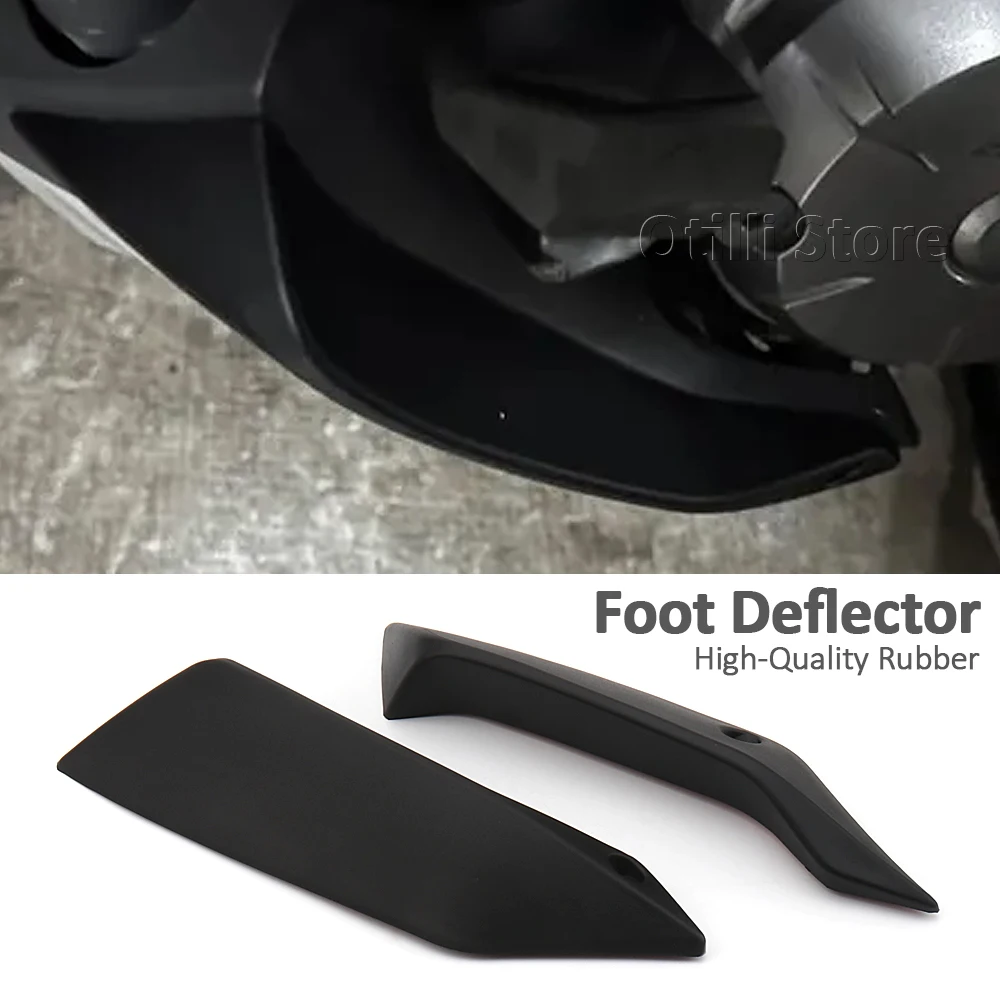 

New Motorcycle For Honda NC750X NC 750X NC700X NC 700 X 2012-2020 Foot Wind Deflector kit Accessories Black Rubber