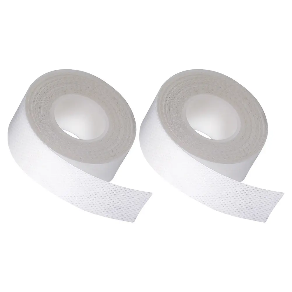 

2 Rolls Sweat Absorbing Pads Breathable Skin Friendly Adhesive Collar Sweat Liners Portable Hat Sleeve Foot Protector Sticky