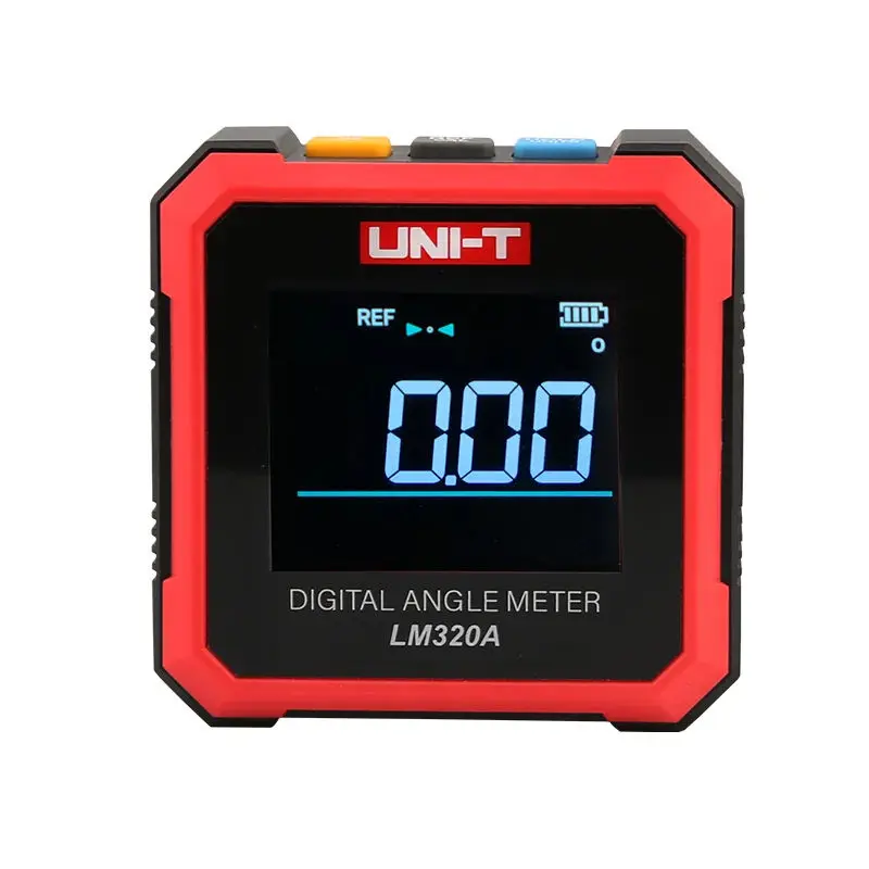 

UNI-T LM320E LM320F Angle Meter Magnetic Inclinometer LM320T Protractor Angle Finder Bevel Box Angle Measurement Tool