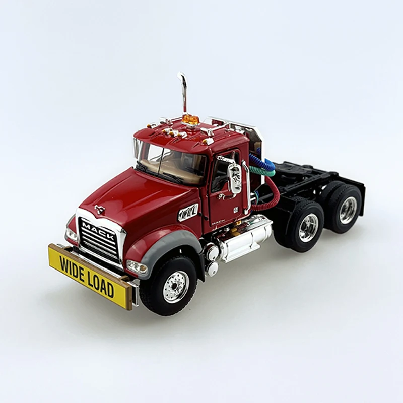 First Gear 1:50 Scale Diecast Alloy MACK Truck Towing Head Toys Cars Model Classic Adult Collection Souvenir Gift Static Display