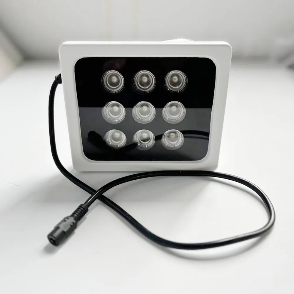 Outdoor CCTV LEDS DC12V 90 Degree IR infrared Lamp 9pcs Array Led IR Night Vision Waterproof CCTV Fill Light for CCTV Camera