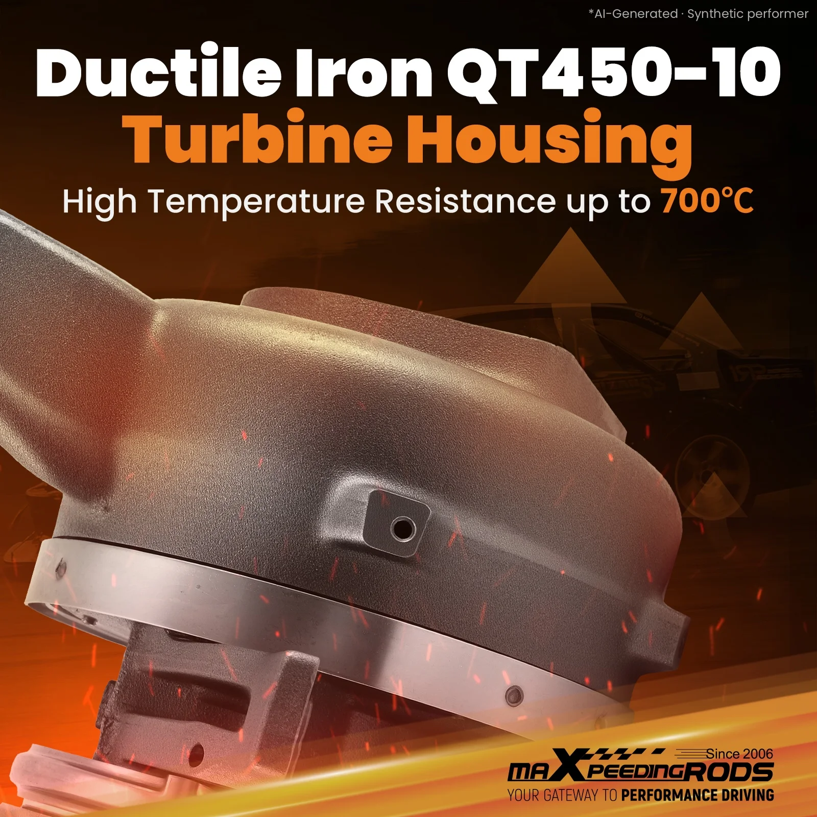 Turbo Turbocharger 08 09 10 for Ford F250 F350 F450 F550 6.4L V8 Powerstroke