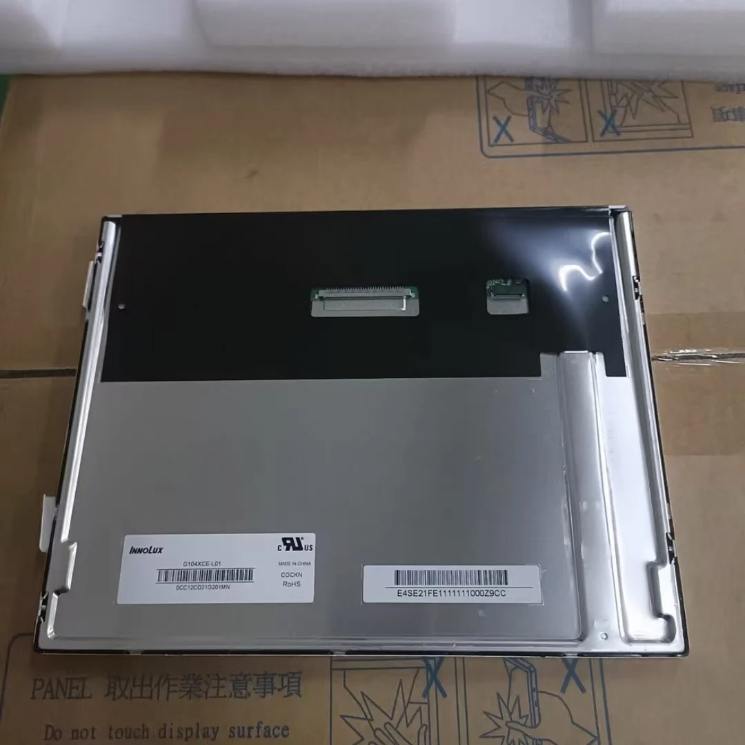New original 10.4 Inch G104XCE-L01  G104XCE-LH1 Model Industrial LCD Screen