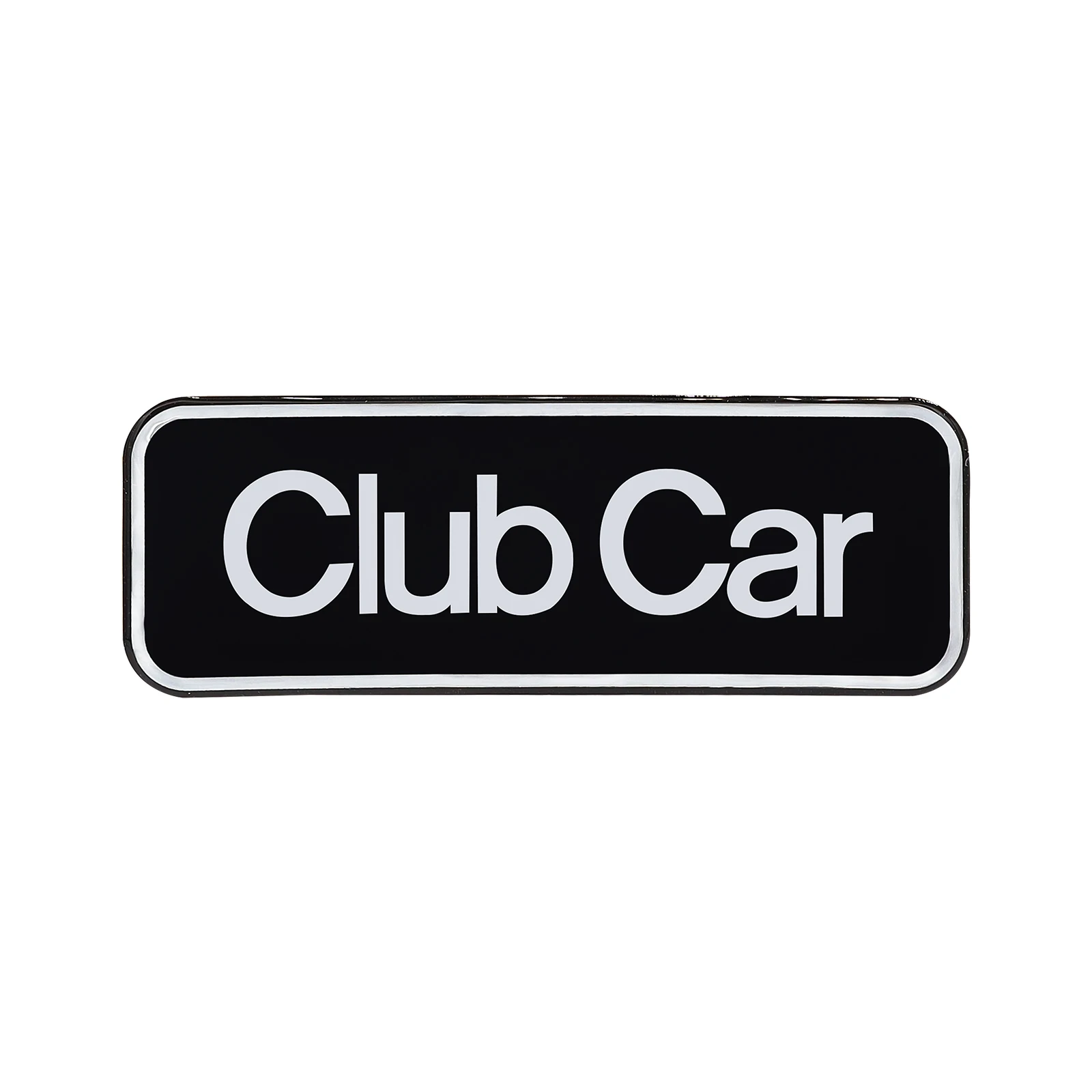 

Golf Cart Front Name Plate For Club Car Onward Emblem Silver 102883602