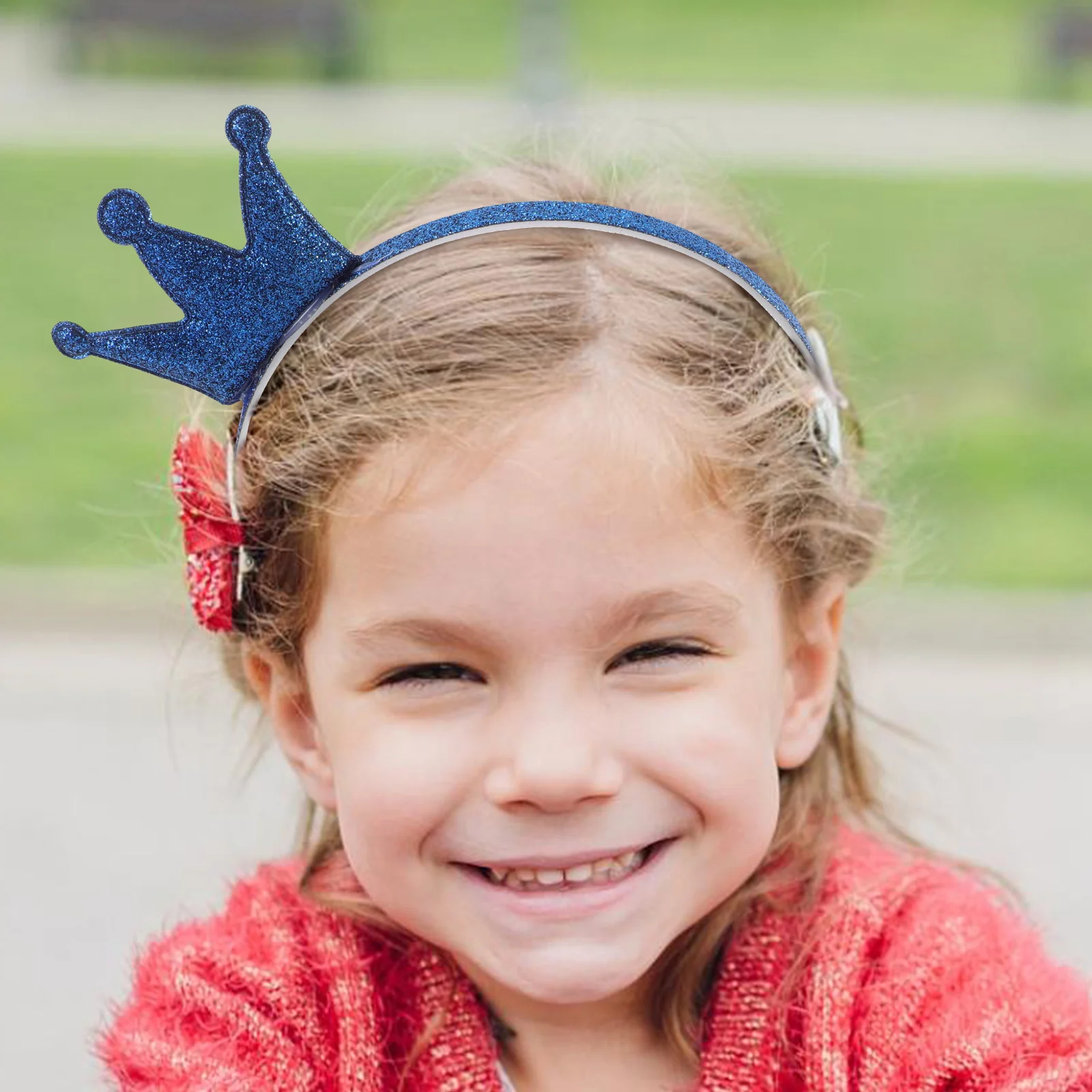 

Golden Hairb Lightweight Plastic Kids Toddler Princess Headb s Birthday Party Accessories Wedding Queen Bride Tiara Sequin